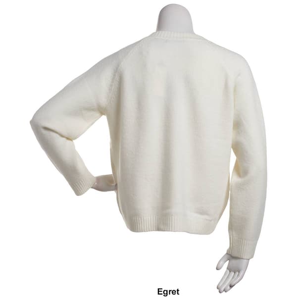 Womens Architect® Long Sleeve Solid VNeck Cardigan Boscov's