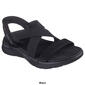 Womens Skechers Slip-Ins&#174; Go Walk Flex Sandal - Glimmer - image 7