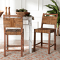 bali & pari Chabela Seagrass Counter Stool - Set of 2 - image 7
