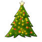 Sienna Double-Sided Glazed Illumination Lights Christmas Tree - image 1