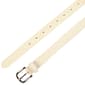 Womens Gloria Vanderbilt Leather Belt with Gun Metal Buckle - image 1