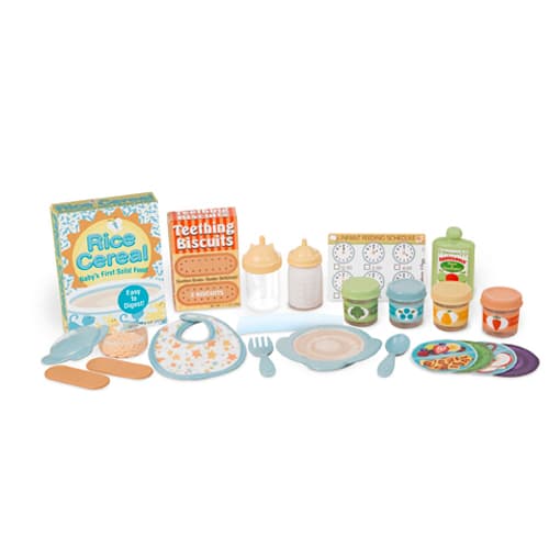 Melissa &amp; Doug® Mine to Love Mealtime 24pc. Play Set