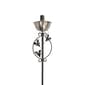 DAK 64.5in. Brushed Copper Floral Motif Patio Garden Oil Lamp - image 1