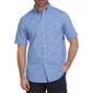 Mens Chaps Palm Trees Short Sleeve Button Down Shirt - image 1