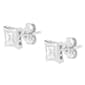 Haus of Brilliance 10kt. White Gold 1/2ctw. Diamond Stud Earrings - image 4
