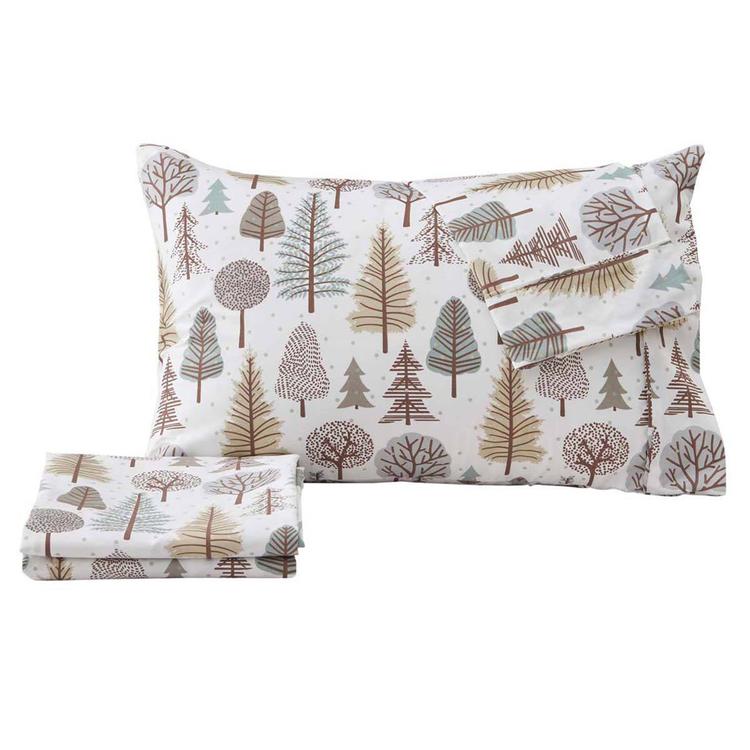 FreshFolds Mountain Ridge Forest Trail Microfiber Sheet Set