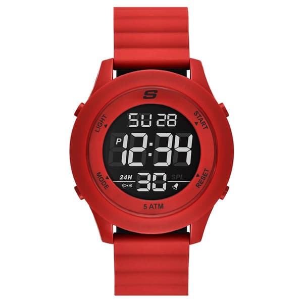 Mens Skechers Slip-Ins Red Rosencrans Watch - SR5247
