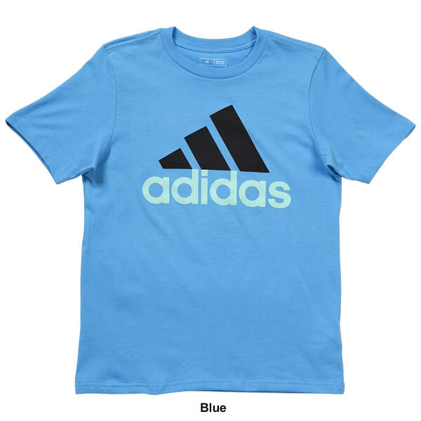 Boys (8-20) adidas® Short Sleeve Two Color Logo Tee