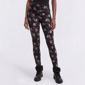 Womens French Laundry Candy Cane Bows Brushed Back Leggings - image 2