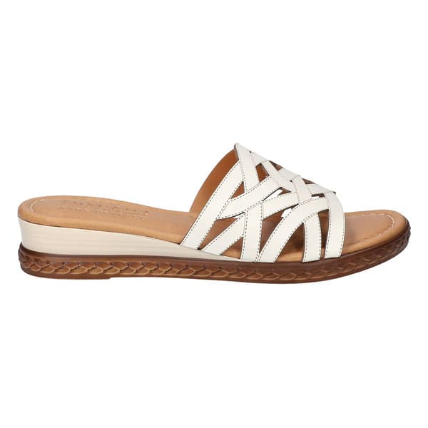 Womens Tuscany by Easy Street Edda Wedge Slide Sandals