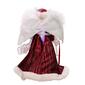 Kurt S. Adler 12in. Burgundy Angel Tree Topper with LED Lights - image 6