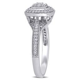Diamond Classics™ 10kt. White Gold 1/3ct. Diamond Engagement Ring