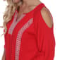 Womens White Mark Marybeth Embroidered Short Shift Dress - image 12