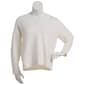Juniors No Comments Slouchy V-Neck Tunic Sweater - image 1