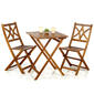 Coco Bay 3pc. Wooden Folding Bistro Set - image 1