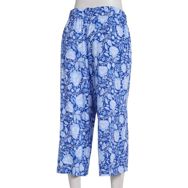 Womens Hasting & Smith Floral Challis Capris