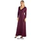 Womens 24/7 Comfort Apparel Semi Formal Long Sleeve Maxi Dress - image 5
