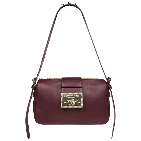 True Religion East West Shoulder Bag With Belt Buckle Tab - image 