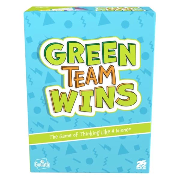 Goliath Games Green Team Wins Board Game