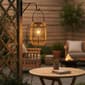 LED Solar Rattan Lantern - image 2