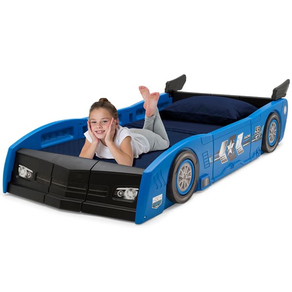 Delta Children Grand Prix Race Car Toddler & Twin Bed