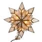 Kurt Adler 10-Light Capiz Clear Star Treetop - image 1