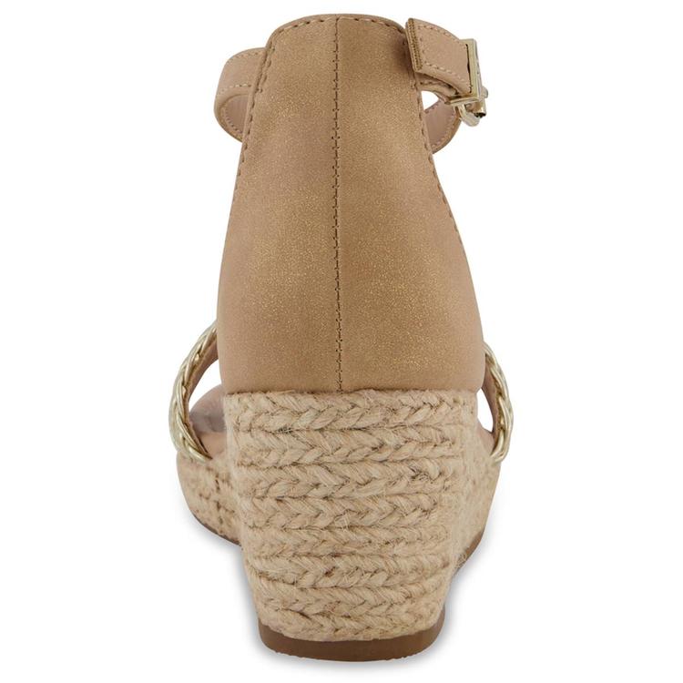Big Girls Marc Fisher Marren Web Wedge Sandals