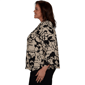 Plus Size Alfred Dunner Travel Advisory 3/4 Sleeve Floral Blouse - image 4