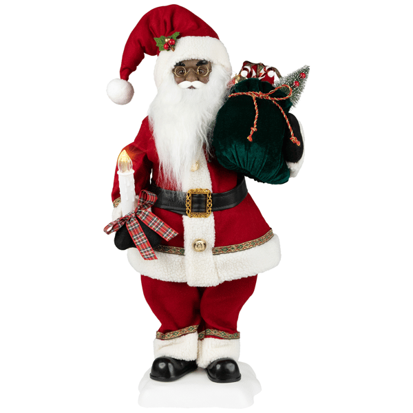 Northlight 2ft. African American Santa Claus Christmas Figure