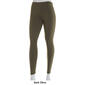 Juniors Eye Candy Solid Peached Brushed Leggings - image 4