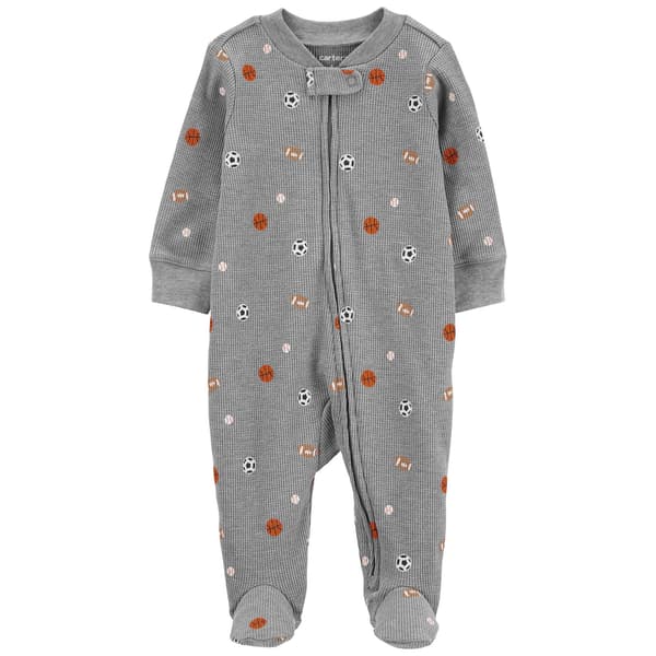 Baby Boy &#40;NB-9M&#41; Carters&#40;R&#41; Sports Thermal Sleep N Play - image 