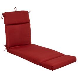 Jordan Manufacturing French Edge Chaise Lounge Cushion - Rust