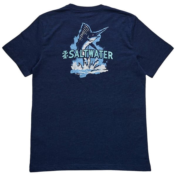 Mens IZOD&#174; Sail Team Fish Short Sleeve Tee