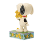 Jim Shore Peanuts Snoopy with Daffodils Figurine - image 5