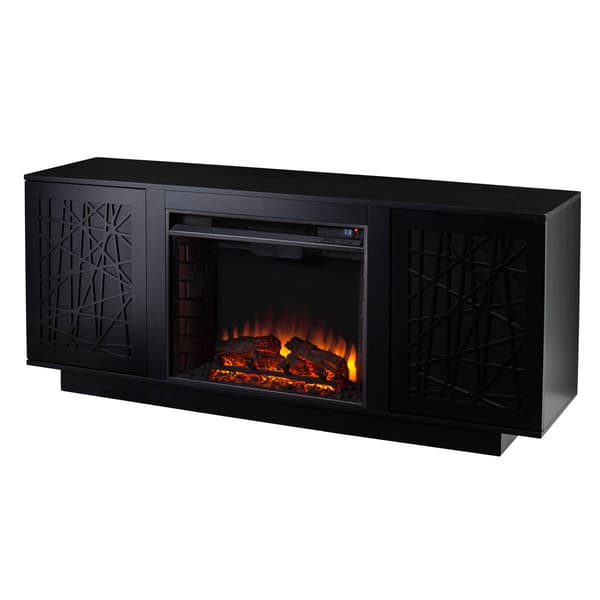 Southern Enterprises Delgrave Electric Media Fireplace w/ Storage