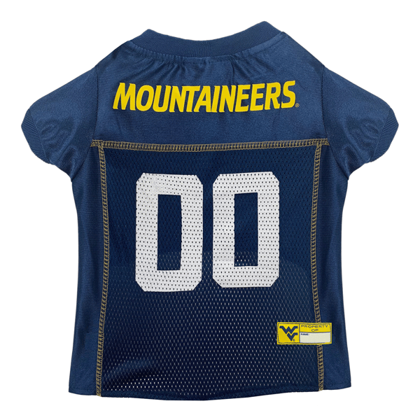 NCAA West Virginia Mountaineers Mesh Pet Jersey - image 