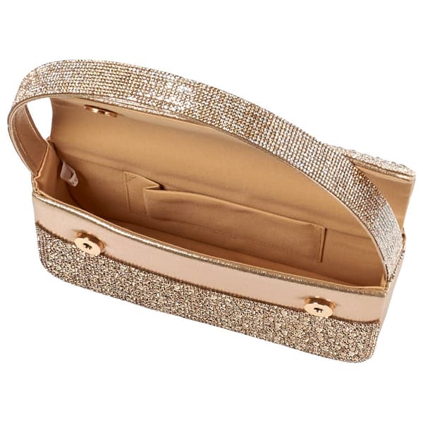 D''Margeaux Glitter Flap Evening Bag