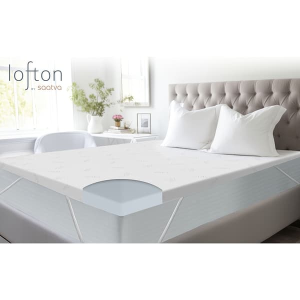 Lofton By Saatva Gel Silk Bed Topper