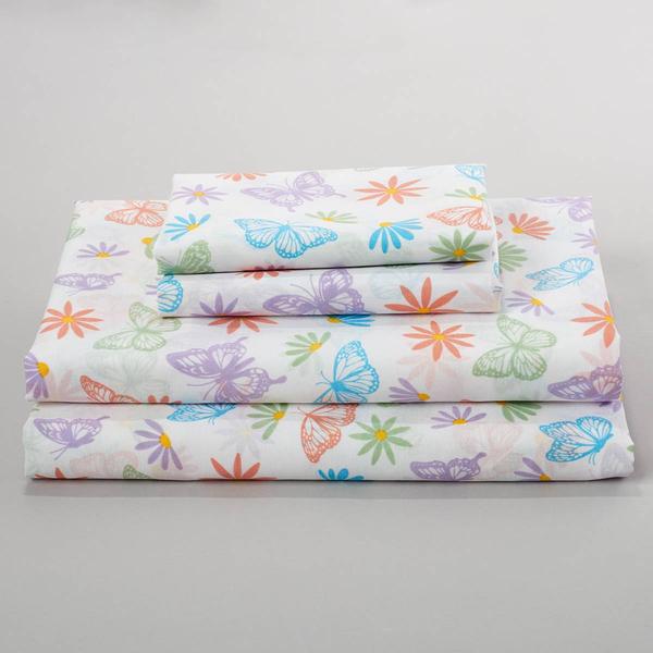 Ashley Cooper(tm) Butterfly Daisy Percale Sheet Set