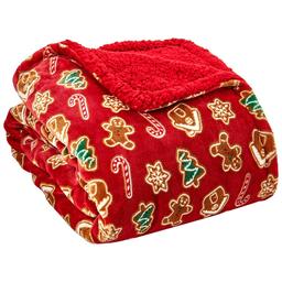 Mountain Ridge(R) Cookie Delight Sherpa Throw