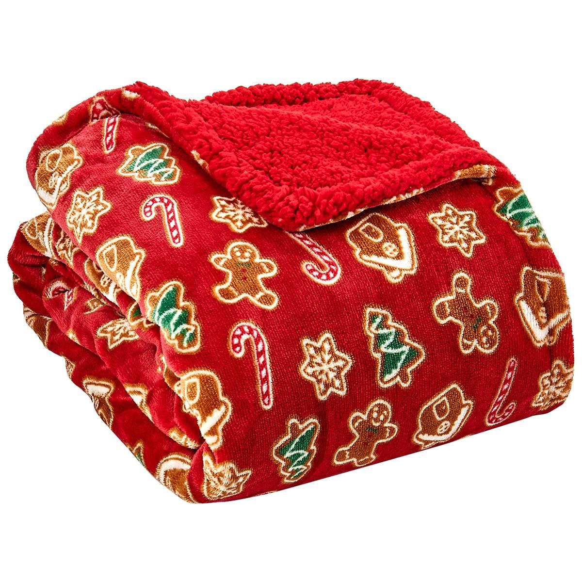 Mountain Ridge(R) Cookie Delight Sherpa Throw