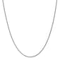 Gold Classics&#40;tm&#41; 1.2mm. 14k White Diamond Cut Spiga Necklace - image 1