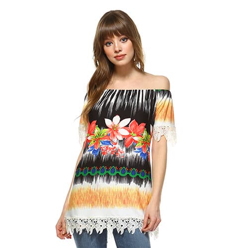 Womens White Mark Rosella Tunic