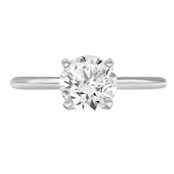 Diamond Classics&#8482; White Gold Solitaire Diamond Engagement Ring