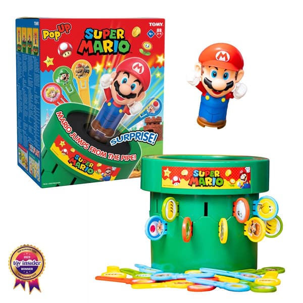 TOMY Pop Up Super Mario Game - image 
