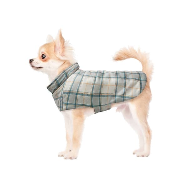 Best Furry Friends Harvest Plaid Pet Riding Jacket - image 