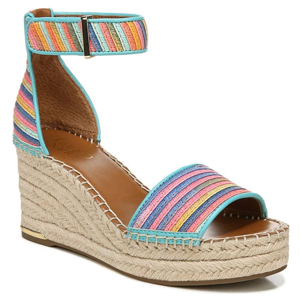 Womens Franco Sarto L-Clemens Colorful Espadrilles Sandals - image 