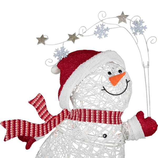 Northlight Seasonal 56in. Ice Skating Outdoor Snowman