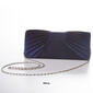 Sasha Satin Chic Pleated Clutch - image 3
