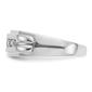 Mens Gentlemens Classics™ 14kt. Gold 5-Stone 1/4ctw. Diamond Ring - image 3